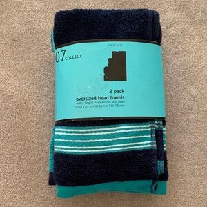 NWT 2-pack hair towels